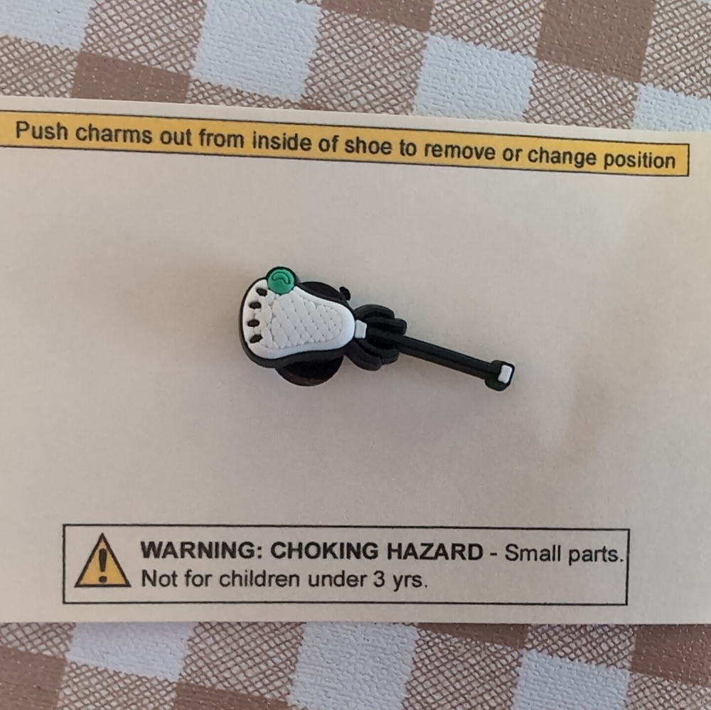 Lacrosse croc charm jibbitz